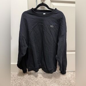 Alo Yoga Large Black Accolade Sweatshirt. 🖤⚡️